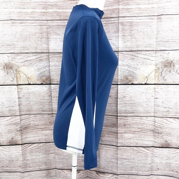 Boden Dark Blue and White Long Sleeve Rash Guard Size 11-12Y - Picture 3 of 8